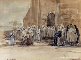 Al salir de misa en Plougastel Al salir de misa en Plougastel