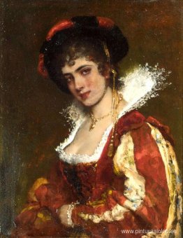 Retrato de una dama veneciana Retrato de una dama veneciana