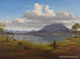 Mount William y parte de los Montes Grampianos en West Victoria Mount William y parte de los Montes Grampianos en West Victoria