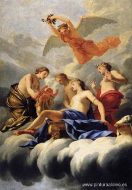 El nacimiento de Cupido El nacimiento de Cupido