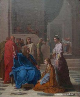 Jesús con Marthe y Marie Jesús con Marthe y Marie