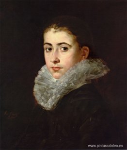 retrato de una mujer joven retrato de una mujer joven