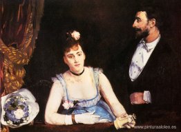 Un palco en el teatro italiano Un palco en el teatro italiano