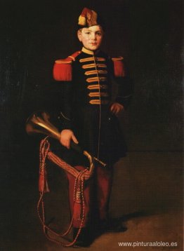 Niño con una pipa Niño con una pipa
