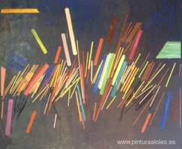 Pintura de línea verde Pintura de línea verde