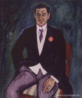 Retrato del barón K. Rausch von Traubenberg Retrato del barón K. Rausch von Traubenberg