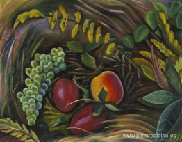fruta en la hierba fruta en la hierba