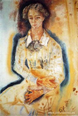 Retrato de Lotte Franzos Retrato de Lotte Franzos