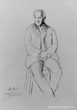 Retrato del maestro de ballet de La Scala Retrato del maestro de ballet de La Scala