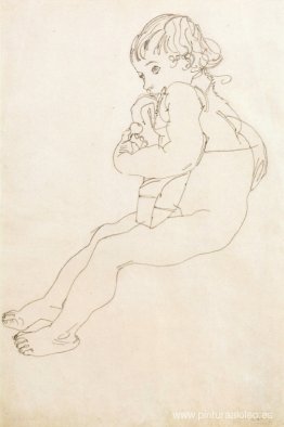 niño sentado niño sentado