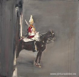 Un guardia a caballo en Londres Un guardia a caballo en Londres