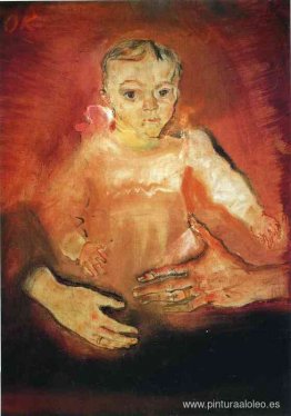 Niño con las manos de un padre. Niño con las manos de un padre.