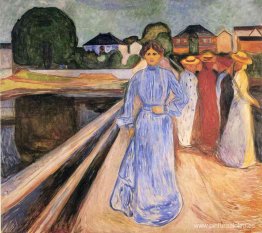 Mujeres en el puente Mujeres en el puente