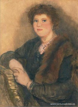 Retrato de Nadezhda Mijailovna Kroshkina Retrato de Nadezhda Mijailovna Kroshkina
