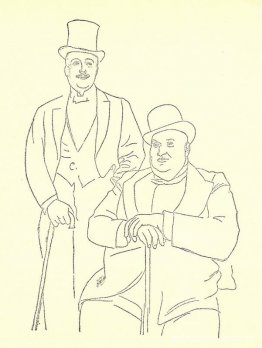 Retrato de Diaghilev y Seligsberg Retrato de Diaghilev y Seligsberg
