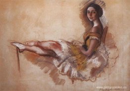 bailarina en reposo bailarina en reposo