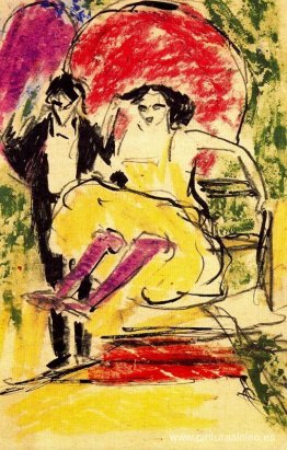 Pareja de baile de la variedad Pareja de baile de la variedad