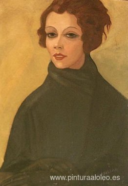 Retrato de Balieva - Komissarghevskaia Retrato de Balieva - Komissarghevskaia