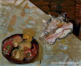 Plato con Frutas y Mariscos Plato con Frutas y Mariscos