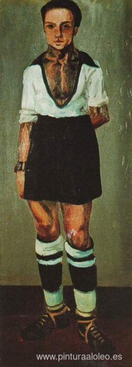 Retrato de Jaume Miravidles como futbolista Retrato de Jaume Miravidles como futbolista