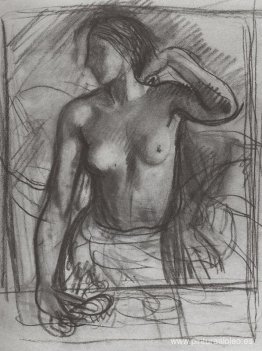 Estudio para un retrato femenino. Estudio para un retrato femenino.