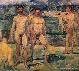 hombres bañándose hombres bañándose