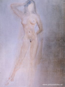 Estudio de un desnudo femenino Estudio de un desnudo femenino