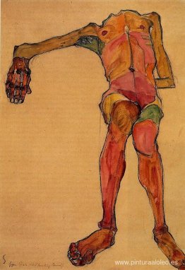 Desnudo Masculino Sentado, Mano Derecha Extendida Desnudo Masculino Sentado, Mano Derecha Extendida
