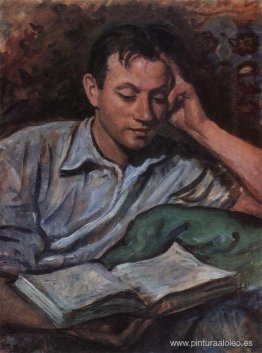 Alexander Serebryakov, leyendo un libro Alexander Serebryakov, leyendo un libro