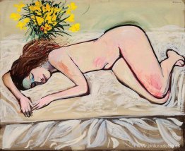 Sin título (Desnudo con flores) Sin título (Desnudo con flores)