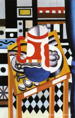 Naturaleza muerta en estado final de jarra Naturaleza muerta en estado final de jarra