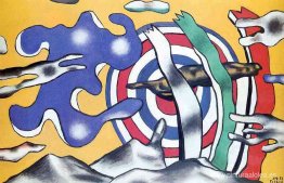 El avión en el cielo El avión en el cielo