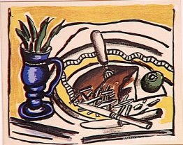 Naturaleza muerta con jarrón azul (el roosbeef) Naturaleza muerta con jarrón azul (el roosbeef)