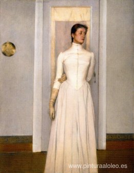 Retrato de Marguerite Khnopff Retrato de Marguerite Khnopff