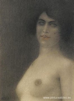 Desnuda con pelo negro Desnuda con pelo negro