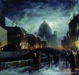 Iluminación en San Petersburgo Iluminación en San Petersburgo