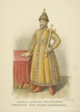 Indumentaria Real del siglo XVII. La imagen del zar Fedor Alekse Indumentaria Real del siglo XVII. La imagen del zar Fedor Alekse