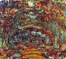 El camino de las rosas, Giverny El camino de las rosas, Giverny