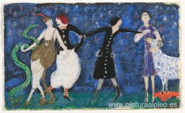 Eurídice y su Serpiente, Dos Bailarines de Tango y San Francisco Eurídice y su Serpiente, Dos Bailarines de Tango y San Francisco