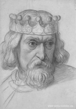 El Espíritu de Justicia, estudio para la cabeza de un Consejero El Espíritu de Justicia, estudio para la cabeza de un Consejero