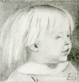 Cathy Madox Brown a la edad de tres años Cathy Madox Brown a la edad de tres años