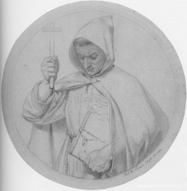 Estudio de un monje, que representa la fe católica. Estudio de un monje, que representa la fe católica.