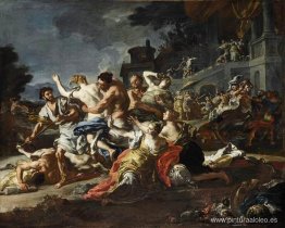 Batalla entre lapitas y centauros Batalla entre lapitas y centauros