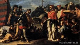 El encuentro del Papa León y Atila El encuentro del Papa León y Atila