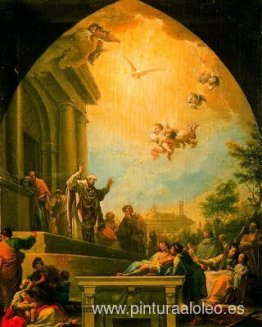 La predicación de San Eugenio La predicación de San Eugenio