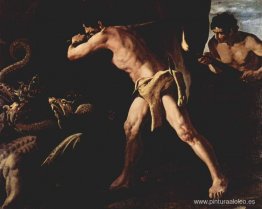Hércules luchando con la hidra de Lerna Hércules luchando con la hidra de Lerna