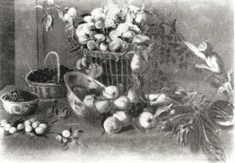 Un mono entre frutas Un mono entre frutas