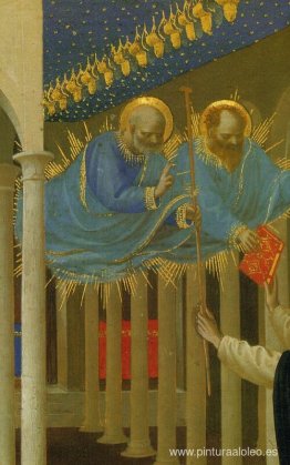 Coronación de la Virgen (detalle) Coronación de la Virgen (detalle)