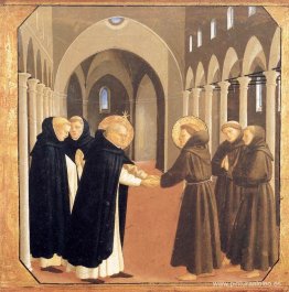 El Encuentro de los Santos. Domingo y Francisco de Asís El Encuentro de los Santos. Domingo y Francisco de Asís