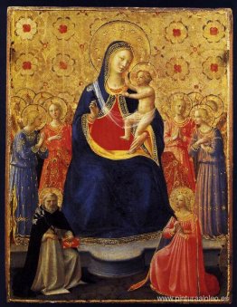 Virgen y Niño con los Santos. Domingo y Catalina de Alejandría Virgen y Niño con los Santos. Domingo y Catalina de Alejandría